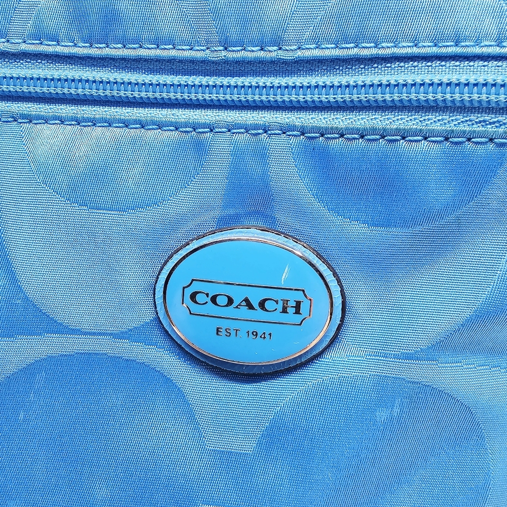 Coach Blue Crossbody Bag - Picture 4 of 15